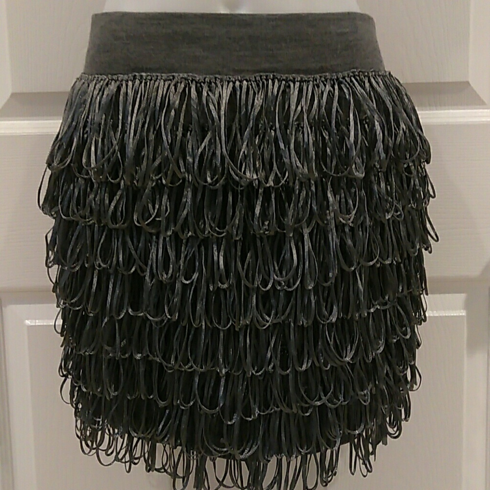 JCrew Collection Fringe Skirt